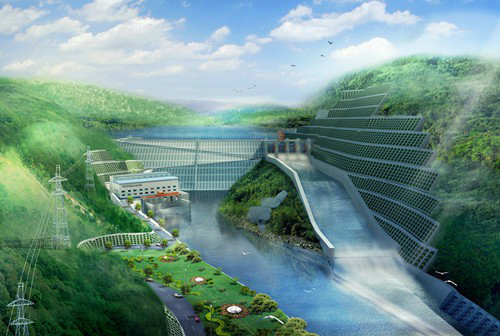 犍为老挝南塔河1号水电站项目